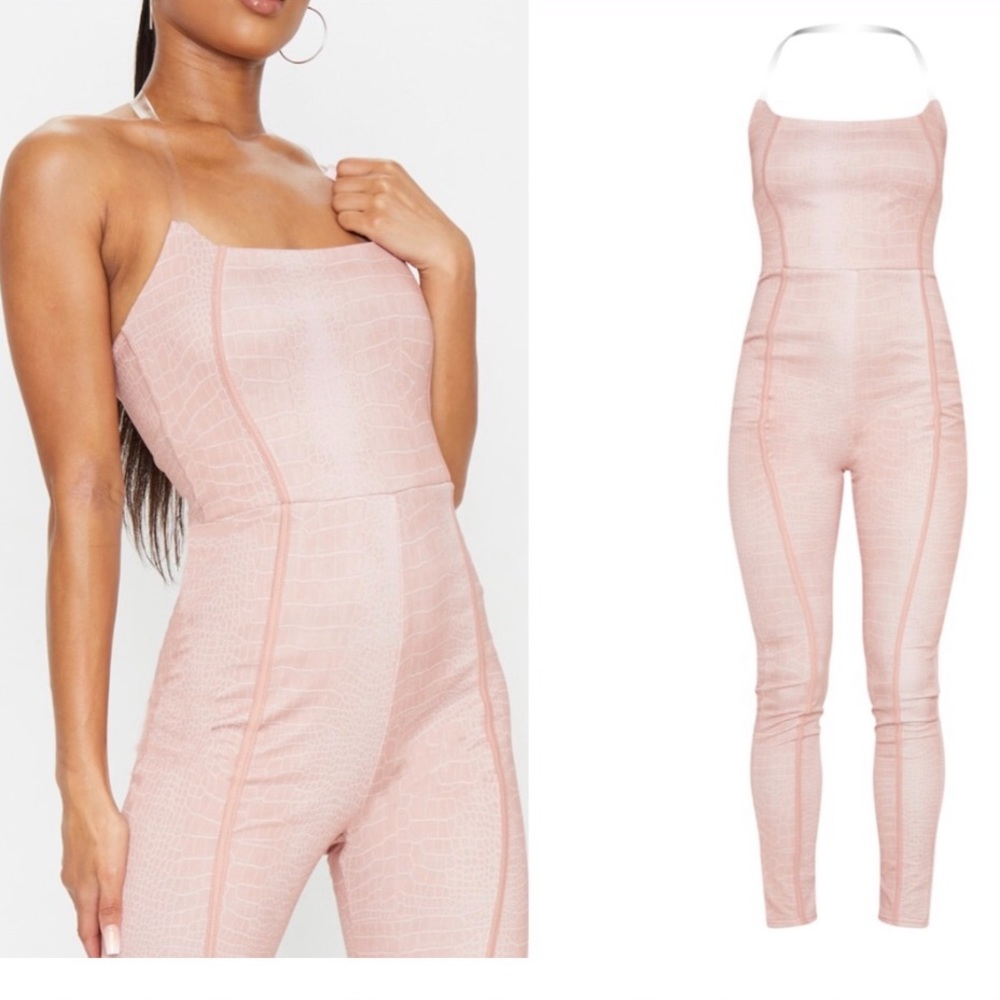 ⚠️CUTENESS ALERT‼️😍⚠️Snakeskin Print Jumpsuit‼️😍